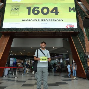 Race photo from BOGORUN 2026