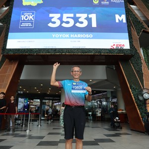 Race photo from BOGORUN 2026