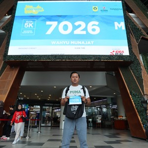 Race photo from BOGORUN 2026