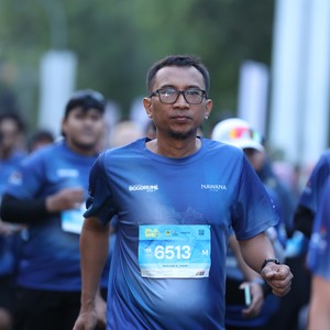 Race photo from BOGORUN 2026