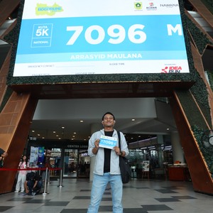 Race photo from BOGORUN 2026