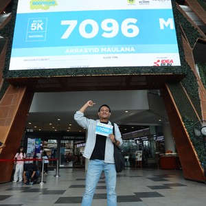 Race photo from BOGORUN 2026