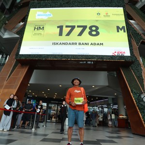 Race photo from BOGORUN 2026