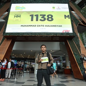 Race photo from BOGORUN 2026
