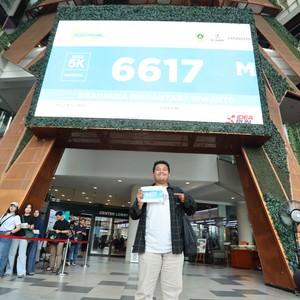 Race photo from BOGORUN 2026