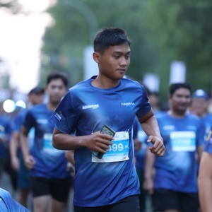 Race photo from BOGORUN 2026