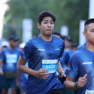 Race photo from BOGORUN 2026