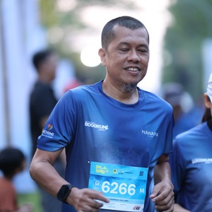 Race photo from BOGORUN 2026
