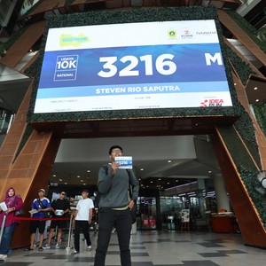 Race photo from BOGORUN 2026