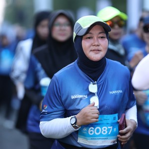Race photo from BOGORUN 2026