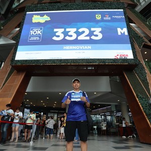 Race photo from BOGORUN 2026