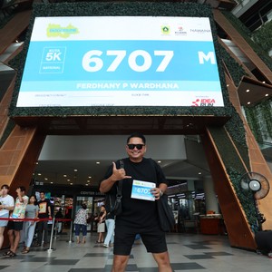 Race photo from BOGORUN 2026