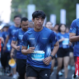 Race photo from BOGORUN 2026
