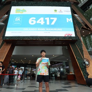 Race photo from BOGORUN 2026