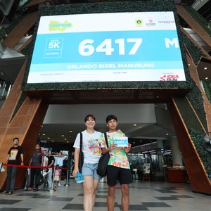 Race photo from BOGORUN 2026