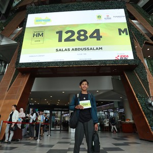 Race photo from BOGORUN 2026