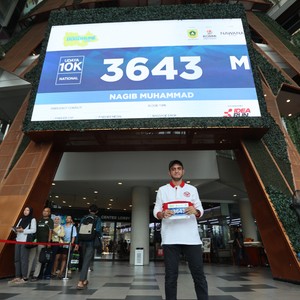 Race photo from BOGORUN 2026