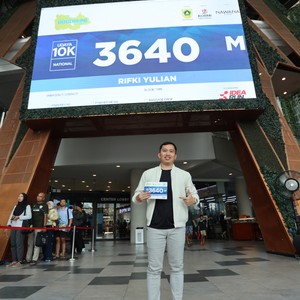 Race photo from BOGORUN 2026