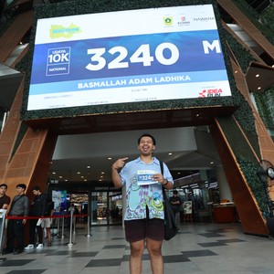 Race photo from BOGORUN 2026