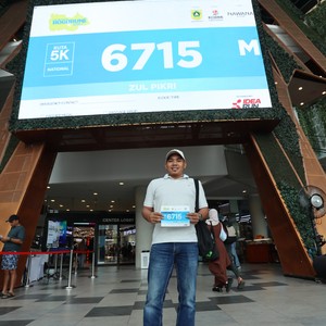 Race photo from BOGORUN 2026