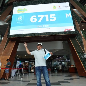 Race photo from BOGORUN 2026