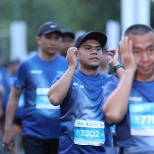 Race photo from BOGORUN 2026