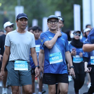 Race photo from BOGORUN 2026