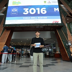 Race photo from BOGORUN 2026