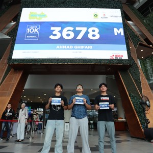 Race photo from BOGORUN 2026