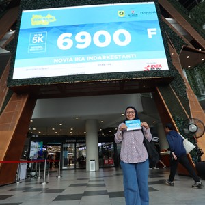 Race photo from BOGORUN 2026