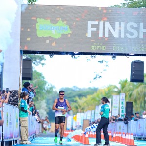 Race photo from BOGORUN 2026