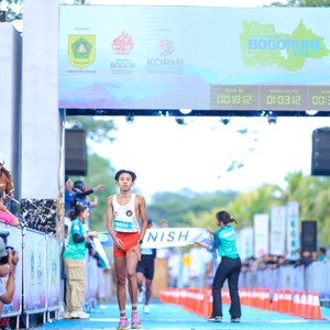 Race photo from BOGORUN 2026