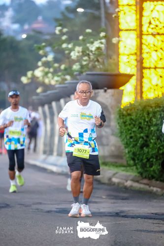 Race photo from Taman Budaya x BOGORUN 2025