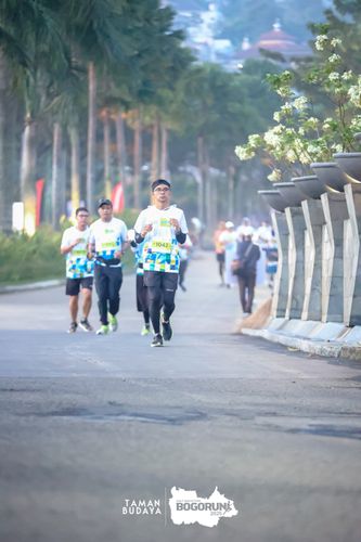 Race photo from Taman Budaya x BOGORUN 2025