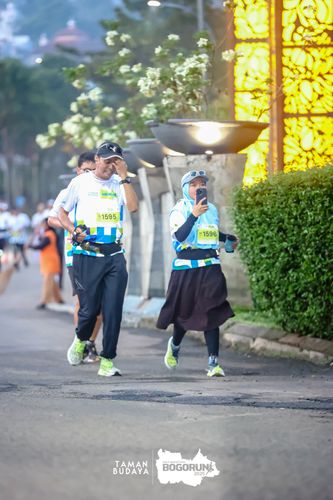 Race photo from Taman Budaya x BOGORUN 2025
