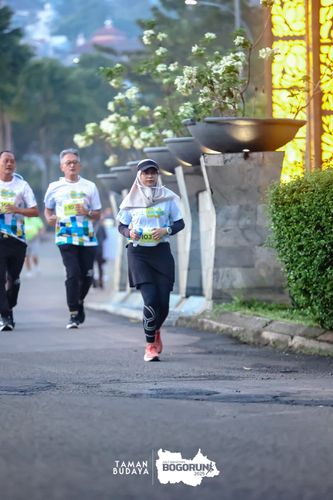 Race photo from Taman Budaya x BOGORUN 2025