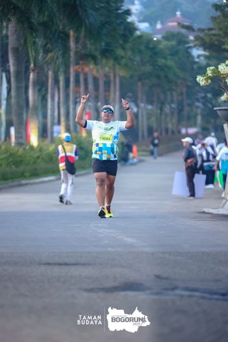Race photo from Taman Budaya x BOGORUN 2025