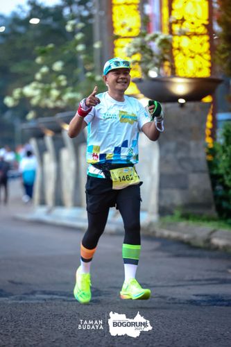 Race photo from Taman Budaya x BOGORUN 2025