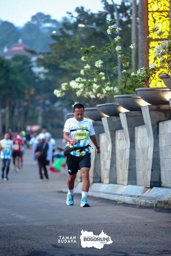 Race photo from Taman Budaya x BOGORUN 2025