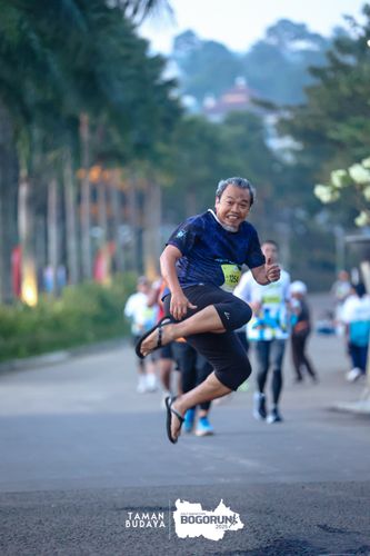 Race photo from Taman Budaya x BOGORUN 2025