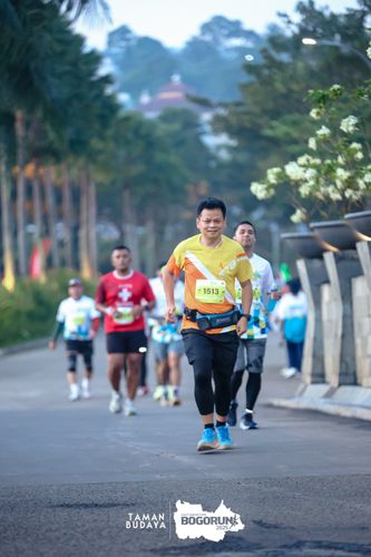 Race photo from Taman Budaya x BOGORUN 2025