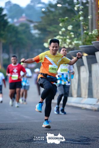Race photo from Taman Budaya x BOGORUN 2025