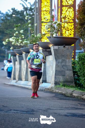 Race photo from Taman Budaya x BOGORUN 2025