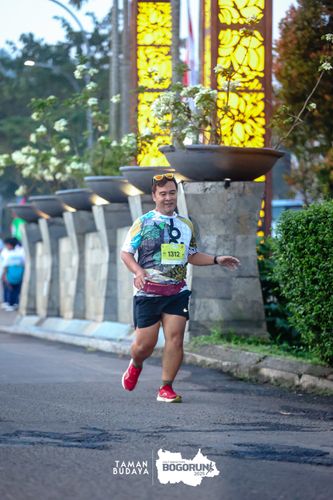 Race photo from Taman Budaya x BOGORUN 2025