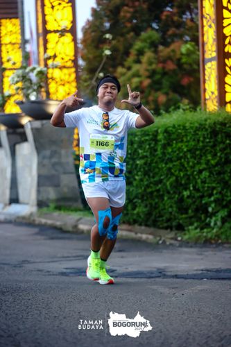 Race photo from Taman Budaya x BOGORUN 2025