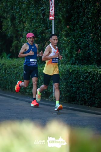 Race photo from Taman Budaya x BOGORUN 2025