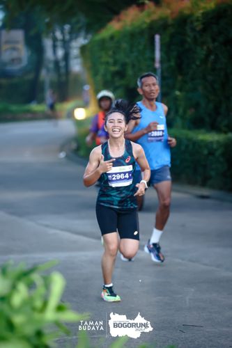 Race photo from Taman Budaya x BOGORUN 2025