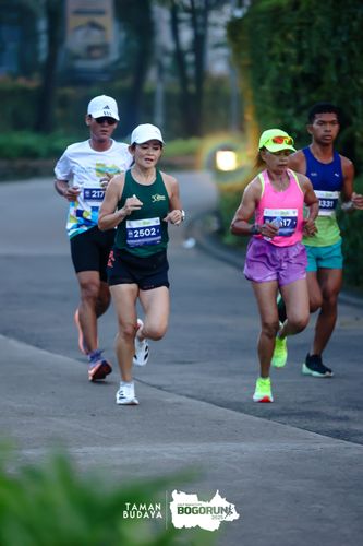 Race photo from Taman Budaya x BOGORUN 2025