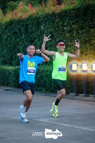 Race photo from Taman Budaya x BOGORUN 2025