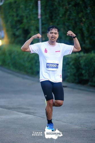 Race photo from Taman Budaya x BOGORUN 2025